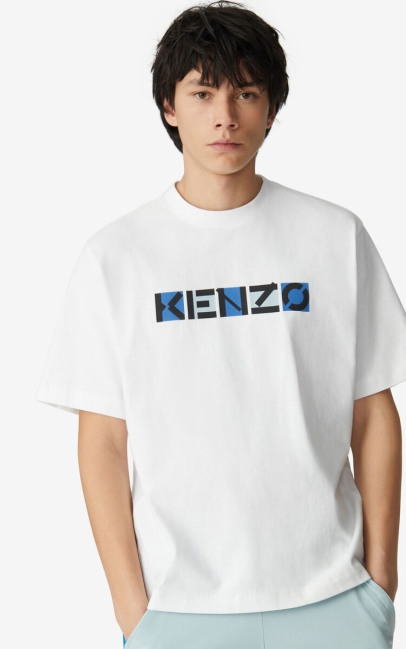 Kenzo Men Kenzo Sport Loose T-shirt White